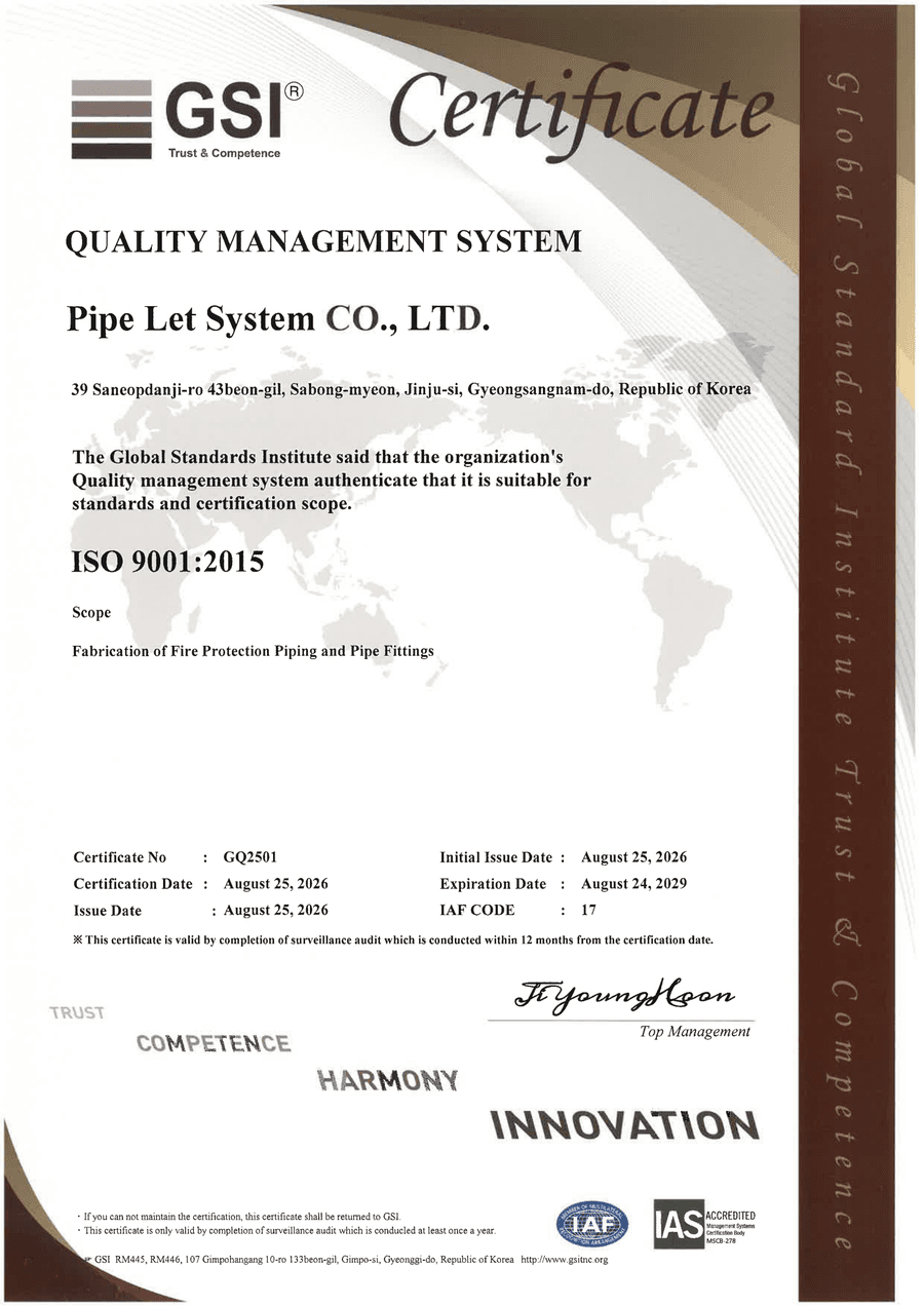 ISO 9001 Quality Management System